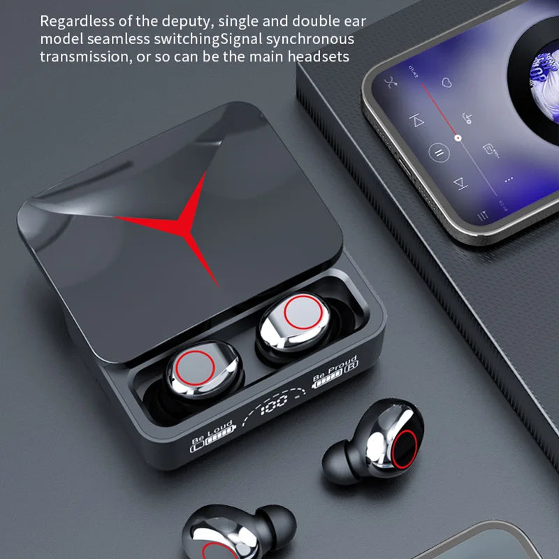 Original TWS M90 Wireless Headphones Gaming Earphone Bluetooth Sport Earbuds Music Headsets for Iphone Xiaomi Free Shipping