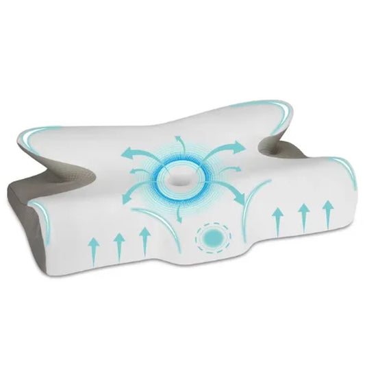 New Upgrade Ergonomic Cervical Pillow for Sleeping Orthopedic Support Pillows Odorless Contour Neck Pain Memory Foam Pillow